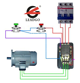 三相異步電動機(jī)啟動簡圖